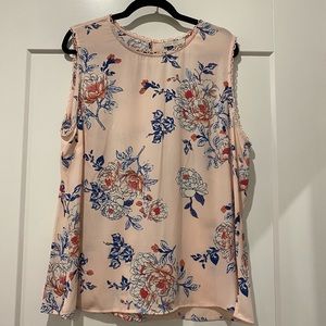 Pale Sky Sleeveless Top